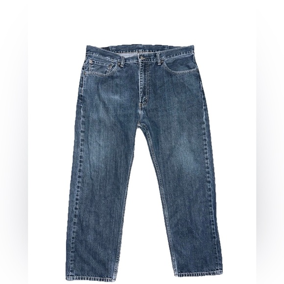 Levi's 505 Men's Size 38×3 Blue Denim Jeans Cotton. - Picture 1 of 5